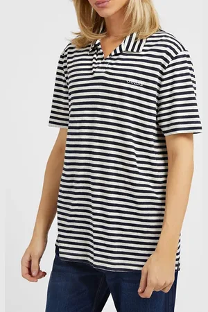 Guess GUESS Ss Embro Strip Navy And Stone Strip