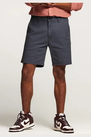 Shiwi Men Cotton Stretch Shorts Jack Dusty Anthracite Grey