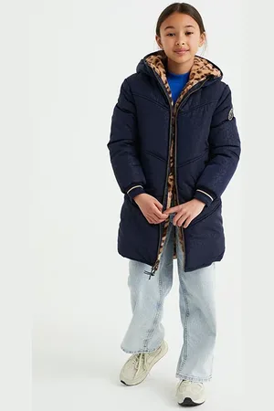 WE Fashion Jacket Reversible Parka Dark Blue