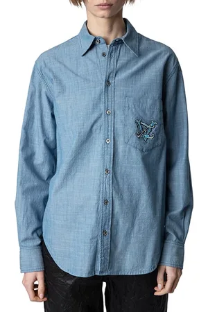 Zadig & Voltaire Zadig & Voltaire Taski Chambray Light Blue