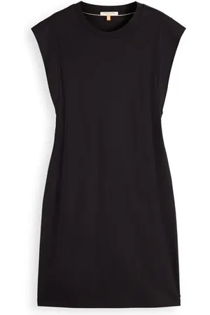 Scotch&Soda Tie Waist Mini Jersey Dress Evening Black