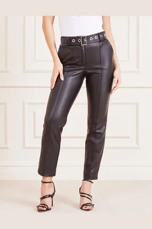 Guess GUESS Rory Pant Jet Black Leather
