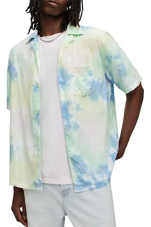 AllSaints Pilar Ss Shirt Chartreuse Green
