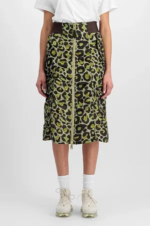 Alpha Industries Ma-1 Midi Skirt Camo Olive Leo Camo
