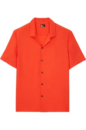 The Kooples Short-sleeve Shirt Orange