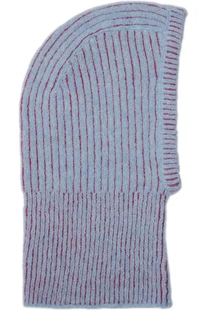 By Far Reba Balaclava Pale Blue Merino Wool