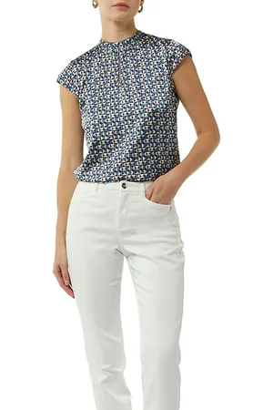 Comma, Blouses Blue-marine