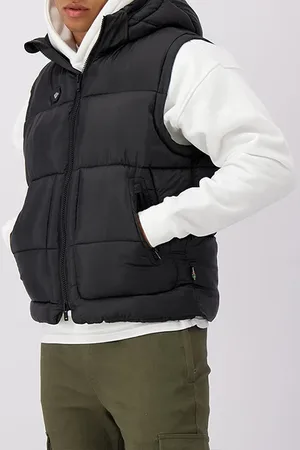 Black Bananas Block Bodywarmer Black