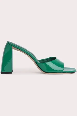 By Far Michele Clover Green Patent Leather Clover Green
