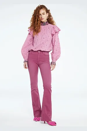 Fabienne Chapot Eva Flare Aubergine