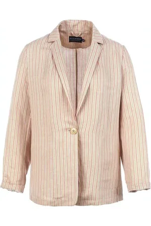 River Woods Shirt Blazer Ls Brown