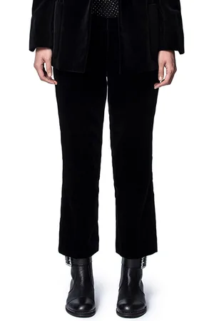 Zadig & Voltaire Zadig & Voltaire Posh Velvet Pantalon. Noir