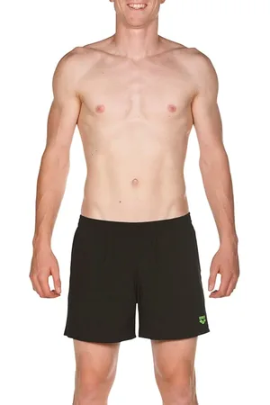 Arena M Training Short Black-shiny Green