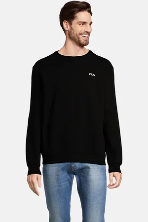 Fila Brustem Crew Sweat Black