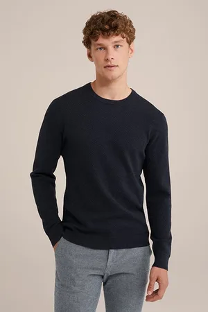 WE Fashion Pullover Dark Blue