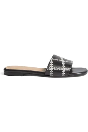 LK Bennett Fls Mule Black
