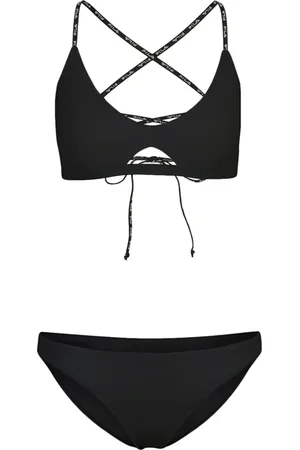 Fila Sarconi Cutout Bralette Bikini Black