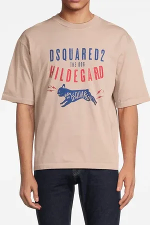 Dsquared2 T-shirt Beige