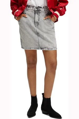 Scotch&Soda Constructed Denim Mini Skirt — Number One