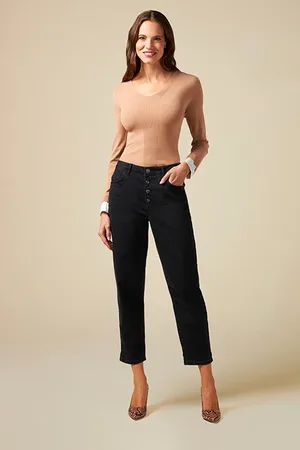 Oltre Black Eco-friendly Boy Slim Jeans Black