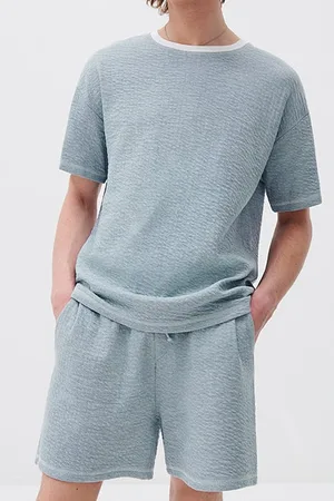 American Vintage Round Collar Short-sleeves Tee-shirt Embrun