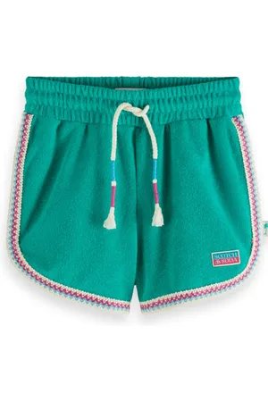 Scotch&Soda Contrast Hem Towelling Shorts Ocean