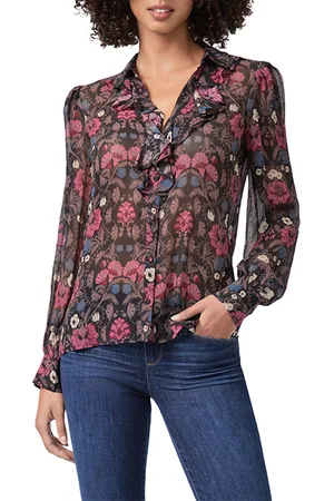Paige Jodelle Blouse Black Multi