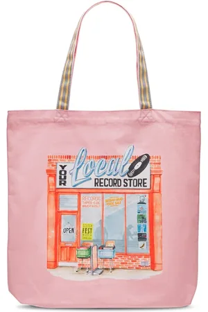 Scotch&Soda Canvas Artwork Tote Pink Cloud
