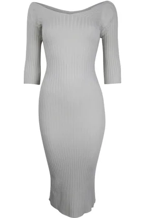 Axel Arigato Solar Rib Dress Grey