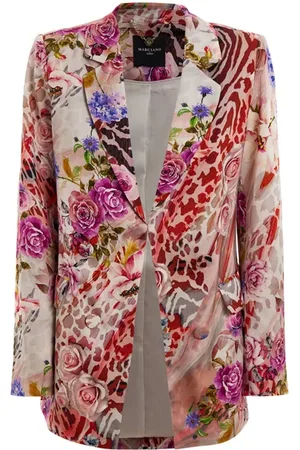 Guess GUESS Hope Floral Blazer Rose Shadow Print