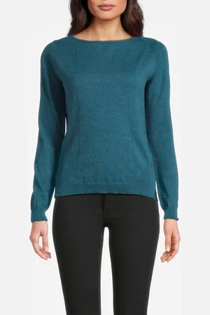 Sandwich Pullover Long Sleeves 21001799 Deep Teal