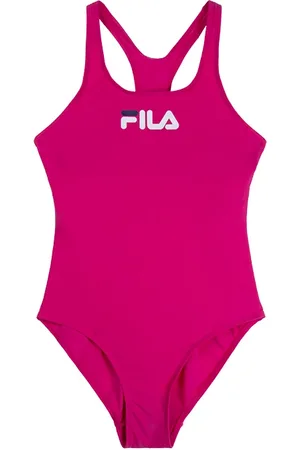 Fila Sibari Racer Back Swimsuit Pink Yarrow