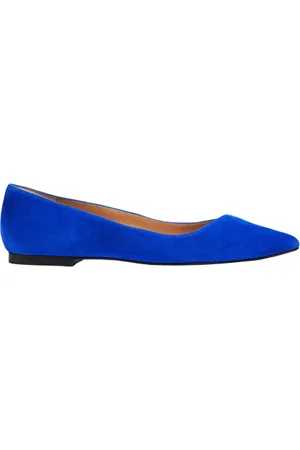 LK Bennett Coral Ballerina Shoes Blue