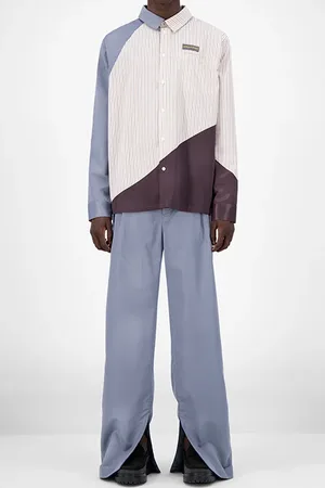 Daily paper Beige Striped Jadee Shirt