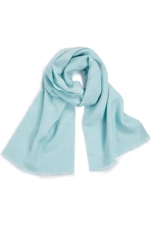 Karl Lagerfeld K/style Knit Scarf Aqua