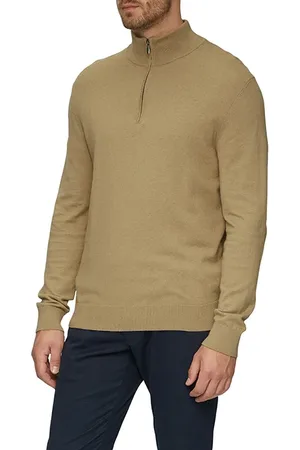 QS by s.Oliver Pullover Brown-beige