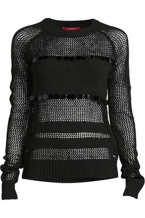 Guess GUESS Sweater Jet Black W/ Frost G