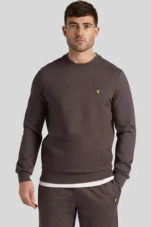 Lyle & Scott Crew Neck Fly Fleece Graphite