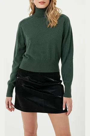 French Connection Minna Vhari Jumper Cilantro
