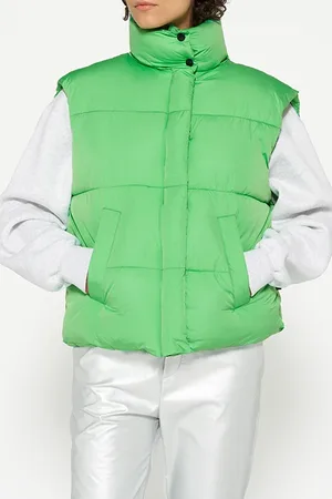 10 days Padded Vest Apple Green