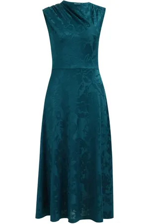 WE Fashion Dress Midi Moss Green