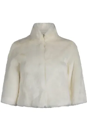 Guess GUESS Spellbound Faux Fur Jacket Macademia