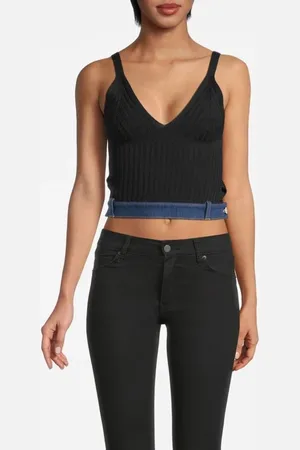 Moschino Viscose Top Black