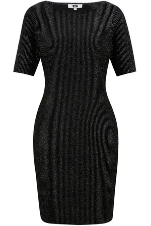 WE Fashion Dress Midi Black