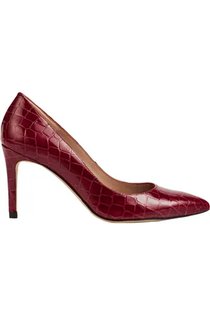 LK Bennett Floret Court Heel Red