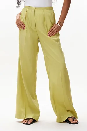 Catwalk Junkie Elasticated Waistband Trousers Palm