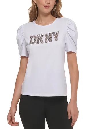 DKNY Women Knit T-shirt White