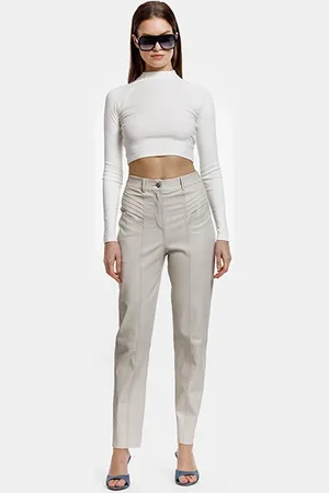 ALTER EGO Francisca Trousers Off White