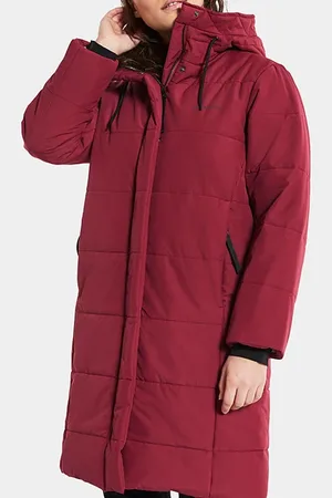 Didriksons Sandra Wns Parka Ruby Red