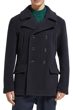 Scotch&Soda Wool Blend Peacoat Night